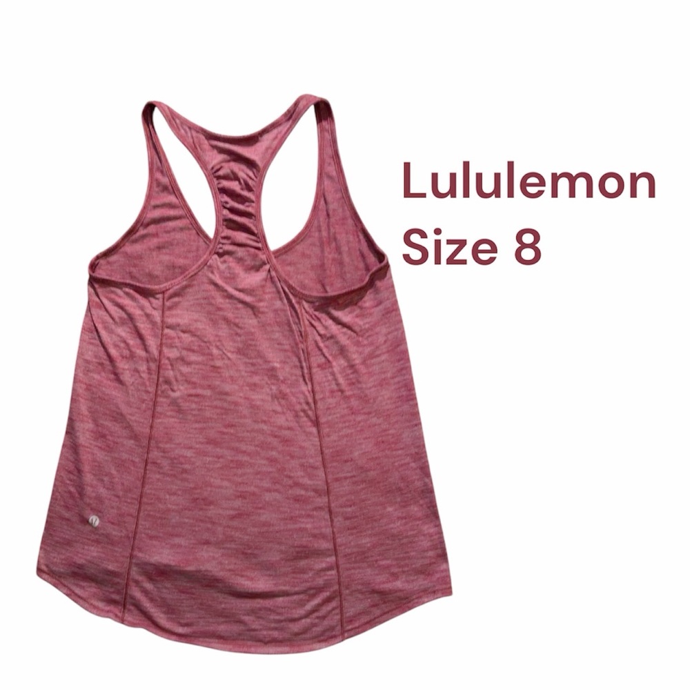Lululemon sports tank top size 8